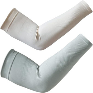 Manchons de compression sportifs en coton tricoté 100 % respirant et coloré pour le cyclisme et le soutien du coude de baseball – Unisexe (vente en gros) - Product Image 2