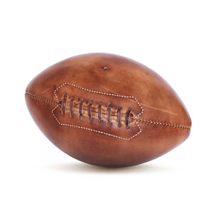 Ballon de football américain vintage en cuir personnalisé de haute qualité, logo personnalisable, Harsons Industries MH-005321, vente en gros - Product Image 3