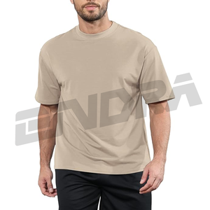 2025ใหม่เสื้อยืดไหล่ตกคุณภาพสูงผ้าฝ้ายเนื้อนุ่มโอเวอร์ไซส์เข้ารูปแฟชั่นเครื่องแต่งกายแนวสตรีทที่จำเป็นสำหรับทุกวันดีไซน์ทันสมัย - Product Image 5