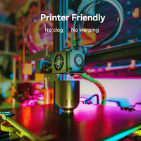 Filamen PLA Pro Harga Murah 1.75mm Berbagai Warna Stabilitas Dimensi Tinggi Ketangguhan Tinggi Tahan Retak untuk Printer 3D FDM