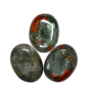 Piedra de Palma de jaspe de sangre africana de cristal Piedra Natural Piedra preciosa curativa Guijarro Palma tallada Ágata de cuarzo Piedras de Palma de cristal - Product Image 4