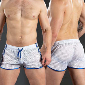 Shorts de basket-ball personnalisés pour hommes de haute qualité, respirants et à séchage rapide, en maille - Product Image 1