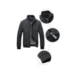 Vestes de bombardier pour hommes veste de randonnée décontractée en polyester et nylon personnalisée imperméable OEM personnalisé hiver extérieur nouveaux vêtements pour hommes personnalisés - Product Image 6