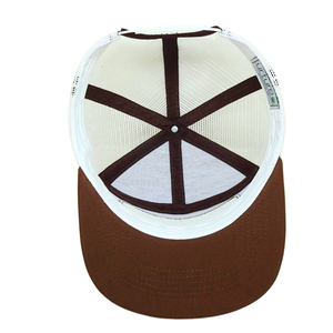 Wholesale Custom 7-Panel Cotton Blank Structured Snapback <b>Camo</b> Mesh Trucker Hat Outdoor Unisex Four Seasons Sporty Custom - Product Image 4