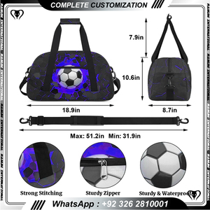 Sac de sport pliable imperméable de grande capacité avec sac de football Gym Sport Sac de sport pliable de grande capacité - Product Image 6