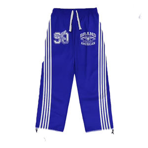 Wholesale New Custom Men's <b>Lightweight</b> Fleece Streetwear Dtg Printed Solid Eco-Friendly Cropped Flare Sweatpants and <b>Hoodie</b> Sets - Product Image 5