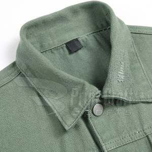 Veste en jean pour homme à manches longues, nouvelle arrivée, fabrication en usine, vente en gros personnalisée, veste en jean d'hiver pour homme - Product Image 3