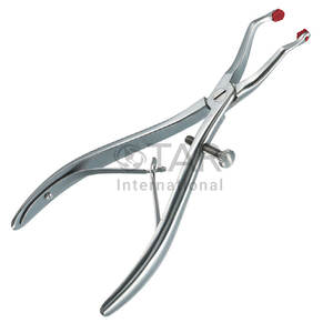 Pince à épandeur de couronnes dentaires Finition terne Pince d'extraction orthodontique en acier inoxydable Pince à bec Instruments médicaux pour dents - Product Image 3