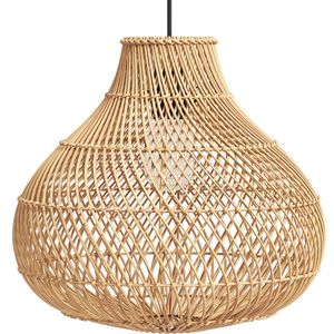 Vente en gros de pièces d'éclairage suspendues en rotin et bambou naturel tissées à la main de style moderne solide couleur personnalisée pour la maison et le jardin - Product Image 1