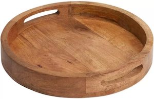 Plateau en rotin en osier de bambou naturel de haute qualité plateau de service pour ustensiles de cuisine accessoires de maison et artisanat de décoration au Vietnam - Product Image 6
