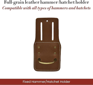 New Durable <b>hammer</b> holder Custom Logo <b>Hammer</b> Holder Premium Quality <b>Hammer</b> Holder PU Leather Tool <b>Loop</b> For Promotional Use - Product Image 3
