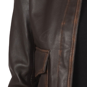 Veste en cuir pour femme la plus vendue |   Col montant de couleur personnalisée |   Imperméable Grande Taille |   Tissu uni respirant de haute qualité - Product Image 6