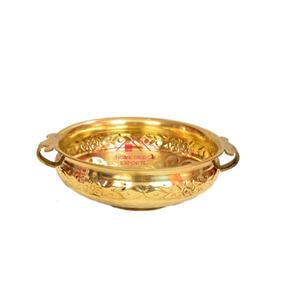 Table Top décoratif fleur Urli bol pour utilisation décoration de la maison Diwali décoration métal à bon prix - Product Image 1