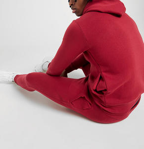 ชุดวอร์มลำลองแบบยูนิเซ็กส์ ผ้าฝ้ายรักษ์โลก น้ำหนักเบา สไตล์วินเทจ สำหรับฤดูใบไม้ร่วงและฤดูหนาว เหมาะสำหรับเล่นกีฬา มีฮู้ดและกางเกงจ็อกเกอร์ - Product Image 2