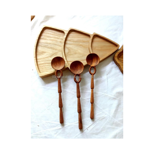 Wooden <b>Spoon</b> for Kitchenware/ Set Acacia Spatula and <b>Spoon</b> Set of <b>Serving</b> Food/ Cooking Utensils Reusable Wooden <b>Spoons</b> - Product Image 5