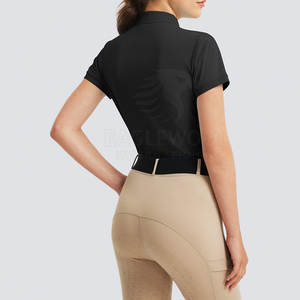 Camisas de Equitación para Mujer con Logotipo Personalizado, Impermeables, Transpirables, Hechas de Spandex/Nailon/Poliéster, Servicio OEM, Hecho en Pakistán - Product Image 2