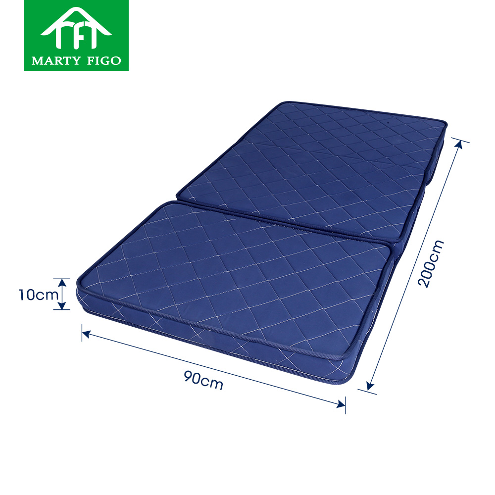 Matelas de sol en vente chaude au Japon usine personnalisée twim queen latex tapis de yoga tapis de camping matelas de sommeil matelas en mousse pliable