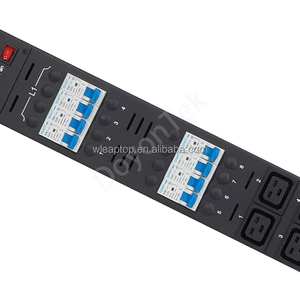 Unité de distribution d'alimentation en métal de haute qualité CA/US 415V 380V 25 voies 3 phases C19 160A PDU pour centre de données et exploitation minière - Product Image 6
