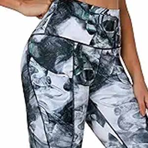 Leggings de yoga taille haute de qualité pour femmes vêtements de sport OEM avec logo personnalisé et image de marque téléchargés par Dress Sports - Product Image 2