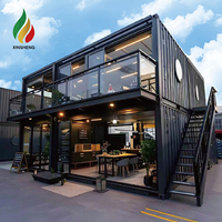 Maison Modulaire Préfabriquée à Double Couche pour Salon, Magasin Mobile, Bureau, Maisons Mobiles, Tiny House