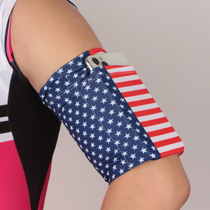 Bandera de país Brazalete Manga Brazalete deportivo universal Soporte para Teléfono Celular Brazalete hecho a medida para entrenamiento de ejercicio - Product Image 1