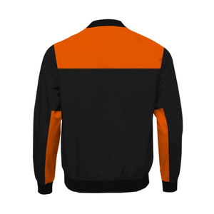 Blouson bomber en polyester recyclé pour homme, résistant à l'eau, fabriqué en usine - Product Image 3