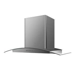 <span class=keywords><strong>Campana</strong></span> <span class=keywords><strong>Extractora</strong></span> de Isla Ventilada de Alta Calidad Directa de Fábrica con Vidrio Templado Transparente, Diseño Elegante, Uso en Hotel y Cocina - Product Image 4