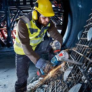 Amoladora Angular Inalámbrica de 125 mm con Velocidades Ajustables, Módulo de Conectividad con Soporte X-Lock, Compatible con L-BOXX - Product Image 2