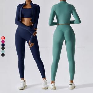 Direct Industry's High Quality 3 piezas conjuntos de ropa deportiva para mujer - Product Image 1