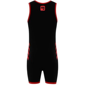 Combinaison de lutte noire et rouge pour hommes Decent Fight Wears, vêtements de combat mixte ajustés, respirants, extensibles et anti-transpiration - Product Image 5