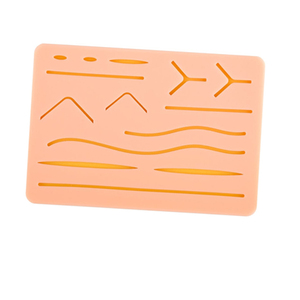 Basic Suture Kit with <b>Silicone</b> Suture Pad Medical Training Suturing Practice <b>Tools</b> Student Clinical Education Learning Set - Product Image 2