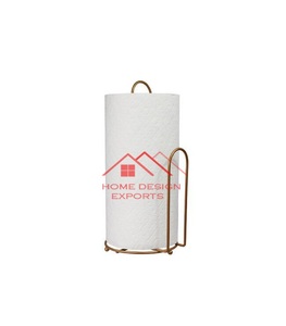 Portarrollos de papel de cocina de acero inoxidable independiente, precio al por mayor, portarrollos de papel tisú para encimera - Product Image 6