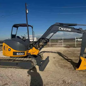 Mini-excavatrice John Deere 50G d'occasion, équipement de construction, meilleur prix, livraison rapide disponible - Product Image 4