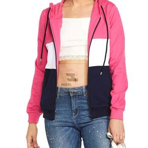 Sudadera con cremallera personalizada Yoga Gym Sudaderas con capucha para mujer - Product Image 6