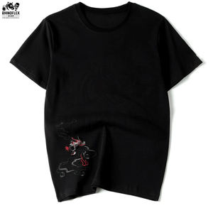 Camisetas Bordadas Personalizadas de Alta Calidad para Hombre, Nuevo Diseño, Estilo Ringer, Ropa Casual Deportiva, Transpirable - Product Image 5