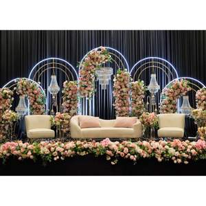 <b>Rose</b> Dream Cascade Elegant Flowing Floral Backdrop Radiating Romance and Timeless Beauty Perfect for Weddings Anniversaries - Product Image 2