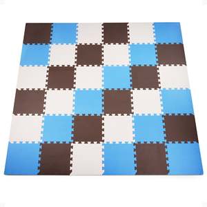 Tappetino Puzzle in Schiuma Spessa 36 Pezzi BalanceFrom Fitness per Esercizi e Giochi Sportivi - Product Image 1