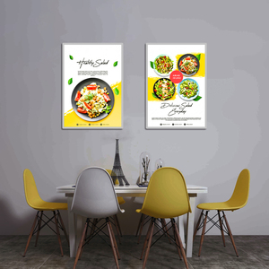 A1 A2 A3 A4 Boîte à lumière LED ultra-mince personnalisée, panneau de menu en verre, super lumineux, portable, pour affichage publicitaire de restaurant - Product Image 2