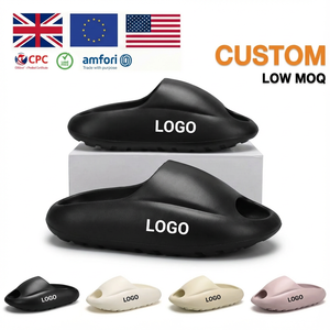 厚底ピロークラウドスライドスリッパ レディース トレンド商品 2026 ユニセックス 室内/屋外 夏 ビーチ ソフトライトスライド - Product Image 3