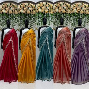 Diseñador de boutique indio tradicional, Sari de lujo étnico, moda india, última moda, ropa de fiesta exclusiva para adultos - Product Image 5