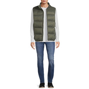 Meilleures ventes Gilets bouffants confortables et respirants sans manches à col montant léger Gilet bouffant pour hommes Gilets rembourrés d'hiver - Product Image 2