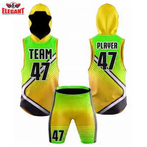 Uniforme de fútbol Deportivo 7on7, logotipo personalizado, impresión por sublimación, 100% poliéster, venta al por mayor, uniforme de fútbol americano 7v7 - Product Image 5