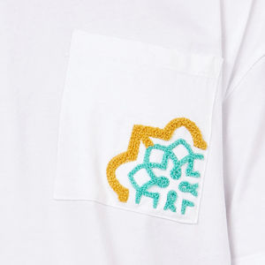 Camisetas Bordadas de Moda 100% Algodón, Último Diseño, para Uso Diario, Suministro Directo, Logotipo Personalizado, Impresión de Marca - Product Image 4