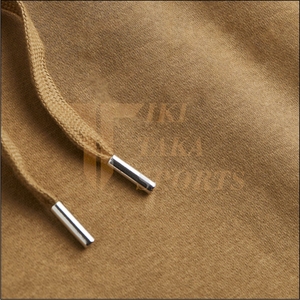 Pull à capuche en coton 100% unisexe, sweat-shirt d'hiver thermique en polaire avec cordon de serrage, impression personnalisée, broderie de logo, sweats teints unis pour hommes - Product Image 4