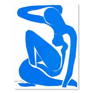 Impression d'art moderne <span class=keywords><strong>bleu</strong></span> nude I par Henri <span class=keywords><strong>Matisse</strong></span> sur papier - Product Image 1