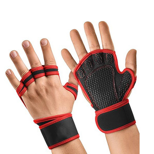 Almohadillas de agarre de protectores de Palma de neopreno con logotipo personalizado de alta calidad para guantes de mano de neopreno deportivo de levantamiento de pesas a la venta - Product Image 5