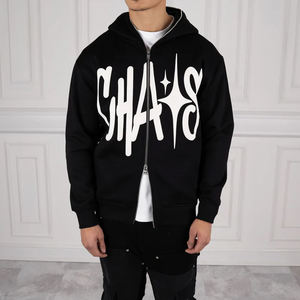 Recién llegado, ropa de calle, Sudadera con capucha estampada Puff para hombres, sudaderas con capucha con estampado de Puff informal para hombres de Terry francés de gran tamaño - Product Image 2