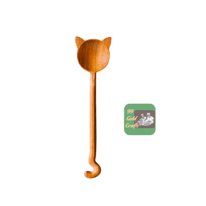 Cuchara de Madera de Haya Ecológica, Cuchara Personalizada Estilo Asiático, Cuchara de Madera Roja de Alta Calidad, Compra al por Mayor desde Vietnam - Product Image 4