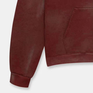 Mode durable pull-over à capuche délavé à l'acide pour hommes Logo personnalisé tissu de haute qualité vêtements pour hommes - Product Image 4