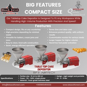 BF3 DÉPOSANT DE GÂTEAU DE TABLE - Product Image 1